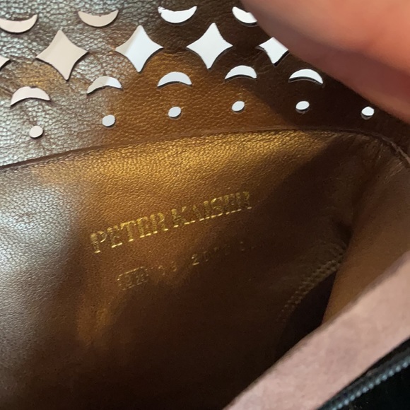 PETER KAISER BLACK PATENT BOOTIES.  NEW - Picture 4 of 11